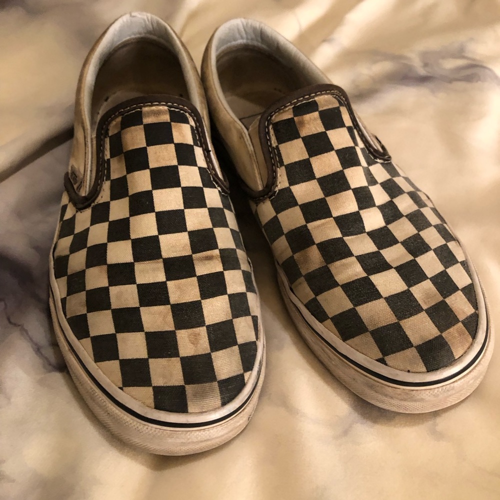 Vintage slip on vans